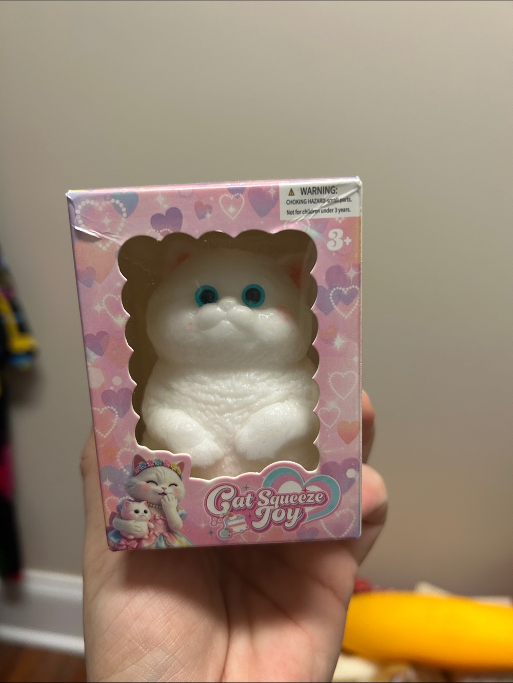 White Taba Cat Squishy